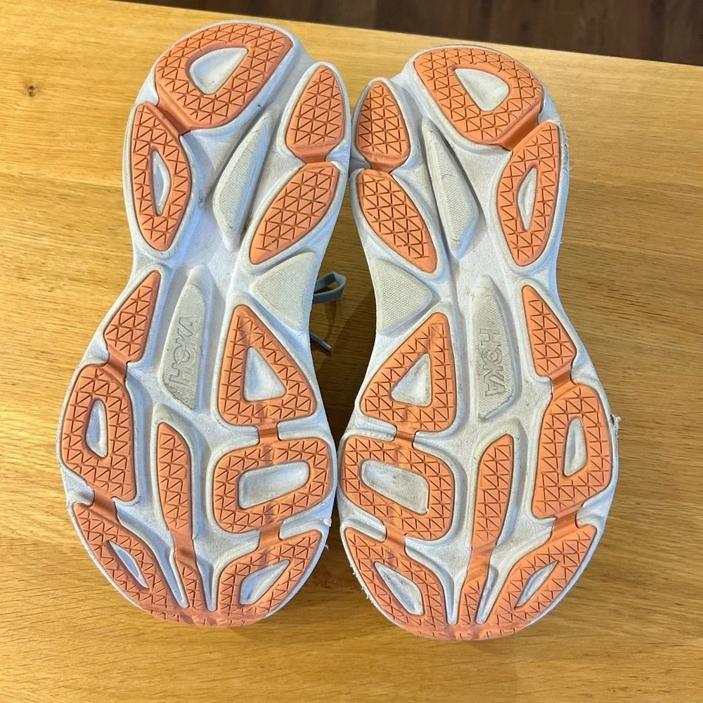 Hoka One One Bondi 8 Womens  10.5B Summer Song Running Nursing Walking Sneaker - Picture 9 of 11